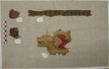 bande décorative d'habillement ; décor de textile ; fragment, image 2/2