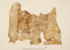 parchemin ; fragment, image 1/2
