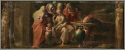 Artémise buvant les cendres du roi Mausole, son époux défunt (?), image 2/2