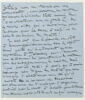 Lettre autographe signée René Piot à André Joubin, image 6/6