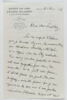 Lettre autographe signée Charles Fegdal à Maurice Sérullaz, le 15 juin 1937, image 4/4