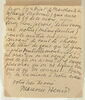 Lettre autographe signée Maurice Denis à André Joubin, 23 janvier, image 1/3