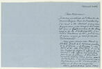 Lettre autographe signée Maurice Denis à Jean Sergent (?), mercredi matin, image 2/2