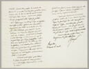 Lettre autographe signée Pierre-Antoine Berryer à Eugène Legrand, Augerville, 16 août, image 2/2