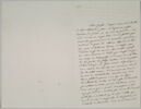 Lettre autographe signée Pierre-Antoine Berryer destinée à Eugène Delacroix, 1er octobre 1856, image 1/2
