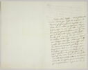 Lettre autographe signée Pierre-Antoine Berryer destinée à Eugène Delacroix, Angerville la Rivière 8 novembre 1857, image 2/2