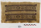 manche d'habit ; bande de poignet ; fragment, image 1/2