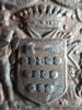 Bouton de livrée aux armes d''Emilien de Nieuwerkerke, tirage de matrice, image 2/4