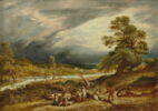 La Crue de la rivière (The Rise of the River). Vers 1857, image 2/3