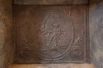 Plaque de cheminée : Scène militaire? Scène paysane?, image 1/2