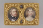 Boîte avec les portraits du duc de Bordeaux et de sa sœur Louise de Bourbon-Artois, image 8/10