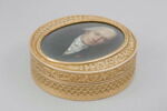 Boîte ronde avec portrait d'homme, image 1/6