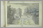 Vue du haut des Cascades dans les jardins du château de Sceaux, image 2/3