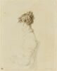Portrait de la comtesse de Maleyssie, en profil perdu, image 1/3
