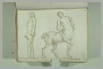 Antinoüs ou Agatodemone égyptien, vu de profil tourné vers la gauche, ..., image 2/2