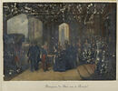 Réception du roi sous le péristyle, au château de Windsor, image 1/2