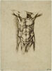 Corps sans tête : étude pour une crucifixion, image 2/2