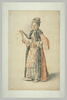 Jeune femme de Constantinople au foulard brodé, image 2/2